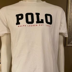 Polo Ralph Lauren probably size large white